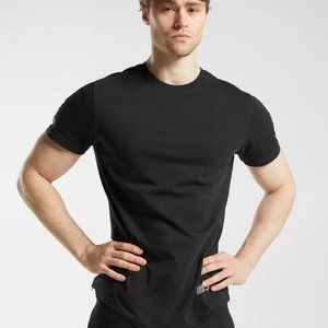GYMSHARK DAVID LAID T-SHIRT Black